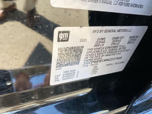 2022 Chevrolet Silverado 1500 LTD RST Texas Edition Plus