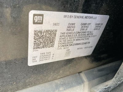 2021 Chevrolet Tahoe Premier