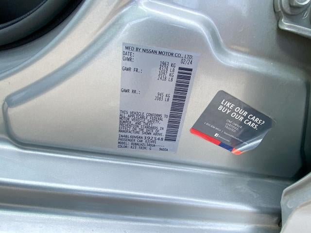 2024 Nissan Altima 2.5 SV