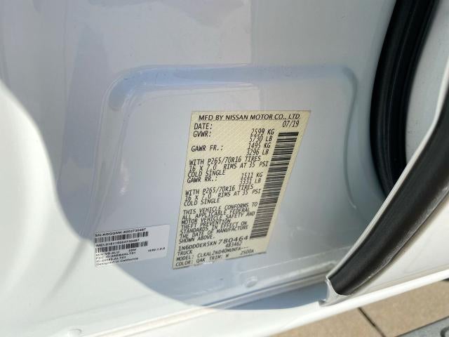 2019 Nissan Frontier SV