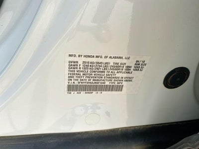 2018 Honda Pilot EX-L